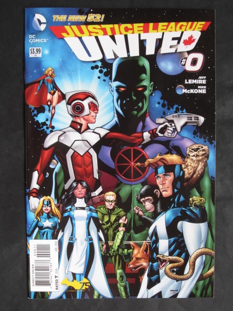 Justice League United  #0-16 Complete series